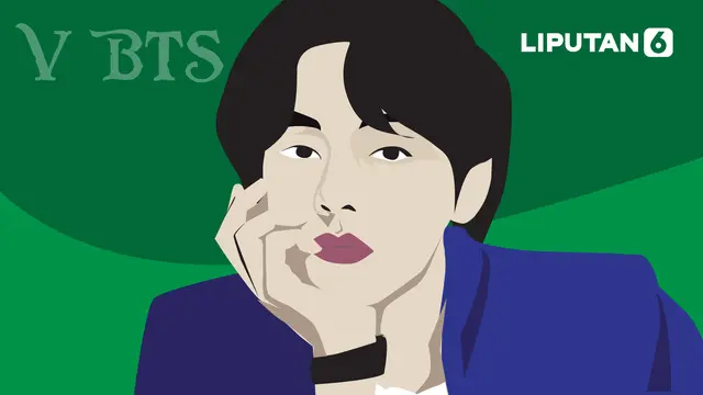 V adalah salah satu anggota grup idol yang sangat populer.