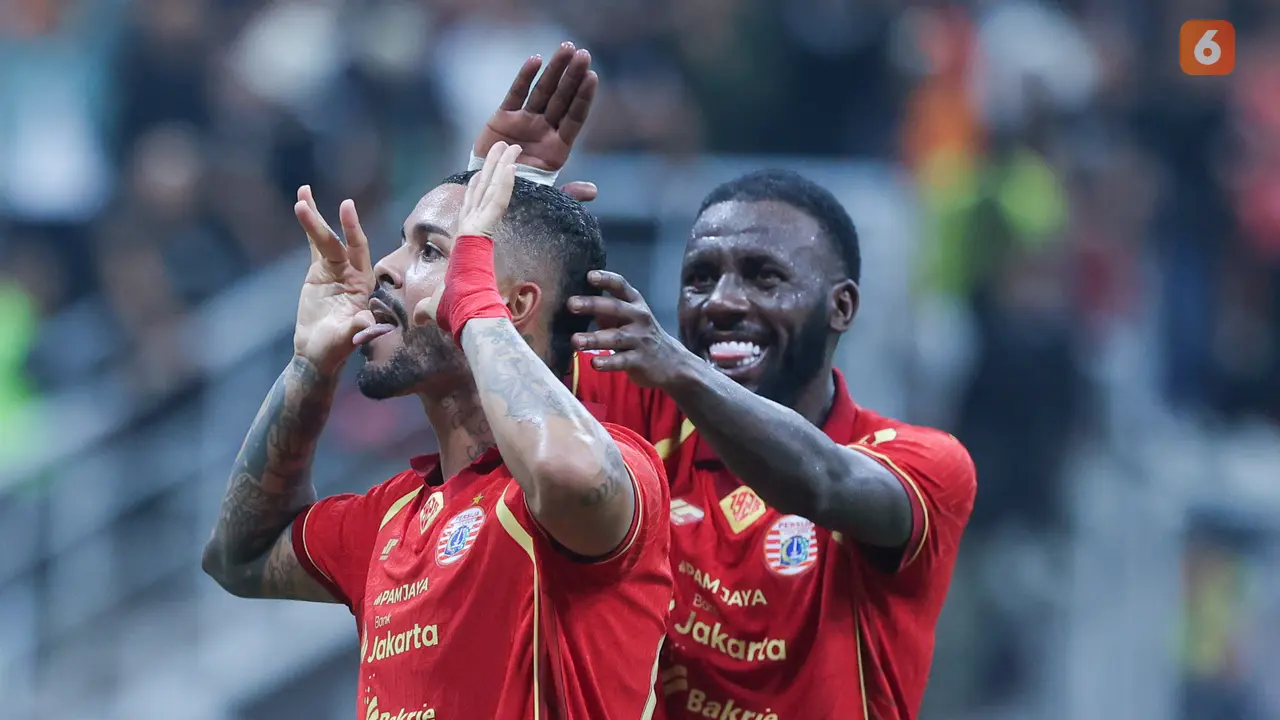 Foto: Macan Kemayoran Ngamuk, Persija Lumat Persita di BRI Super League