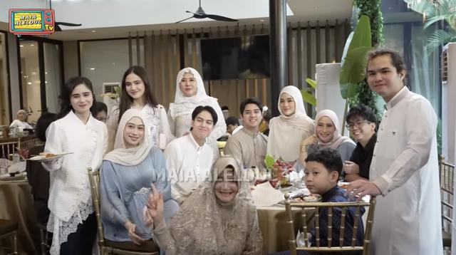 Intip 9 potret kemewahan open house Maia Estianty, dari cheese wheel pasta sampai sate wagyu