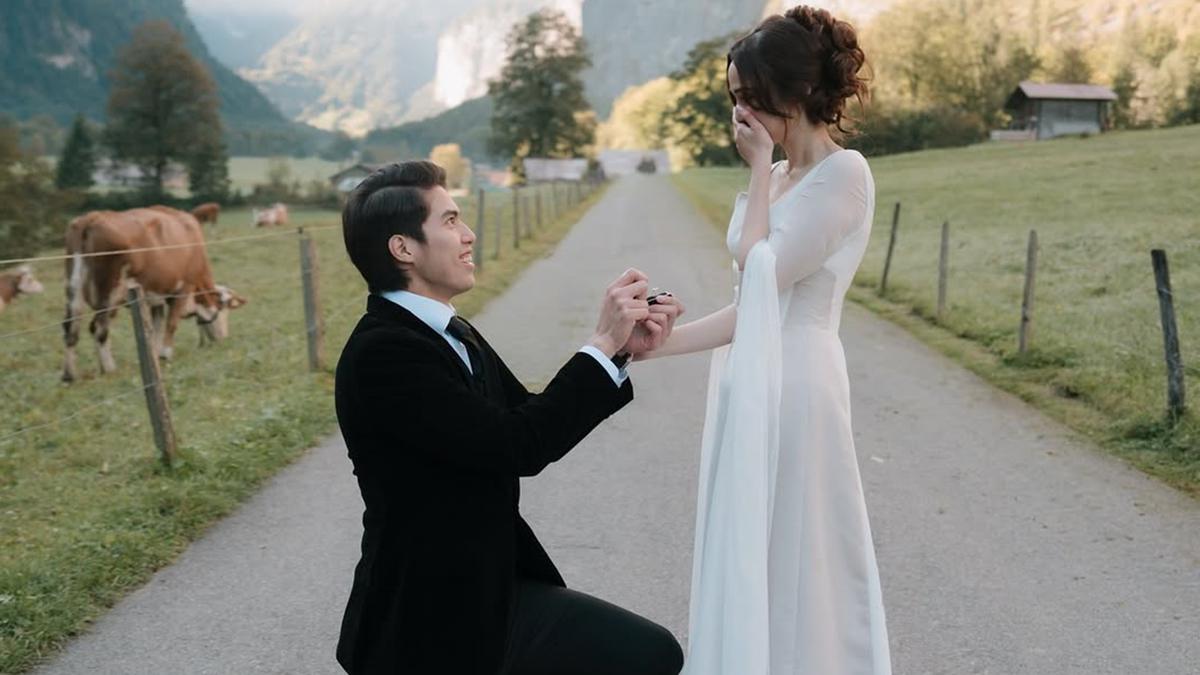 6 Detail Gaya Rambut Syifa Hadju saat Dilamar El Rumi di Swiss, Bak Putri Eropa