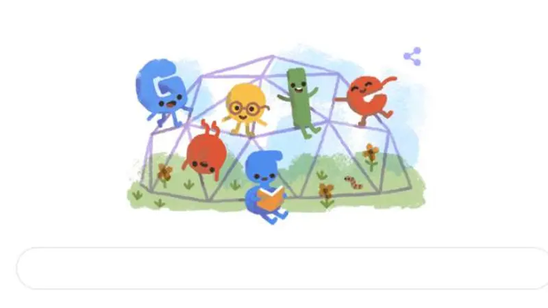 Google Doodle Hari Anak Nasional