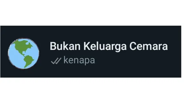 6 Nama Grup WhatsApp Keluarga Ini Kelewat Gaul, Kocak