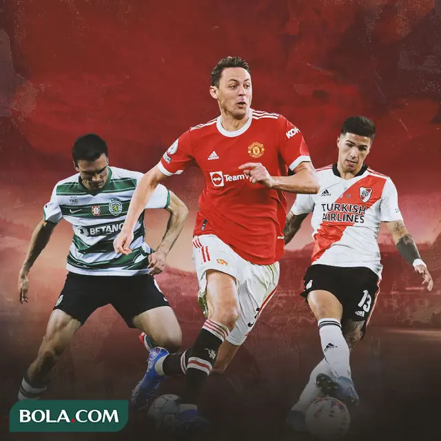 Ilustrasi - Joao Palhinha, Nemanja Matic, Enzo Fernandez