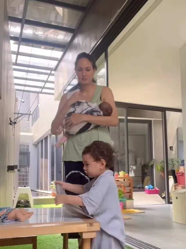 Baby Djiwa menggemaskan (Instagram/nadinelist)