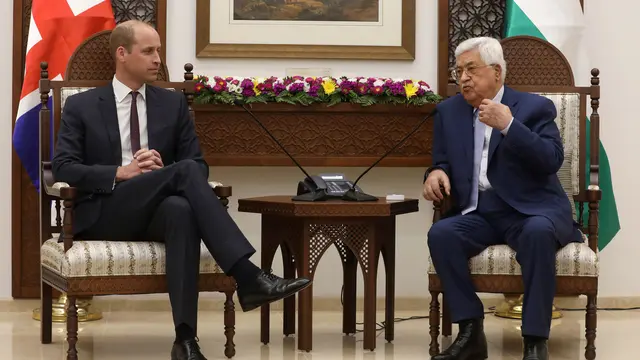 Pangeran William Berkunjung ke Palestina