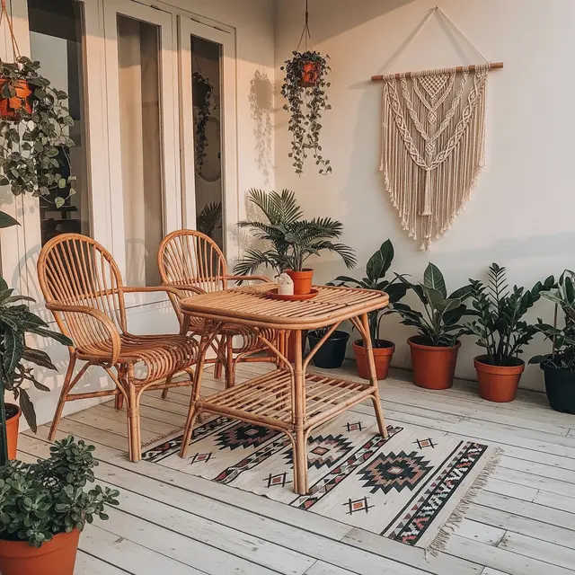 Desain Teras Rumah Gaya Bohemian Budget di Bawah Rp2 Juta