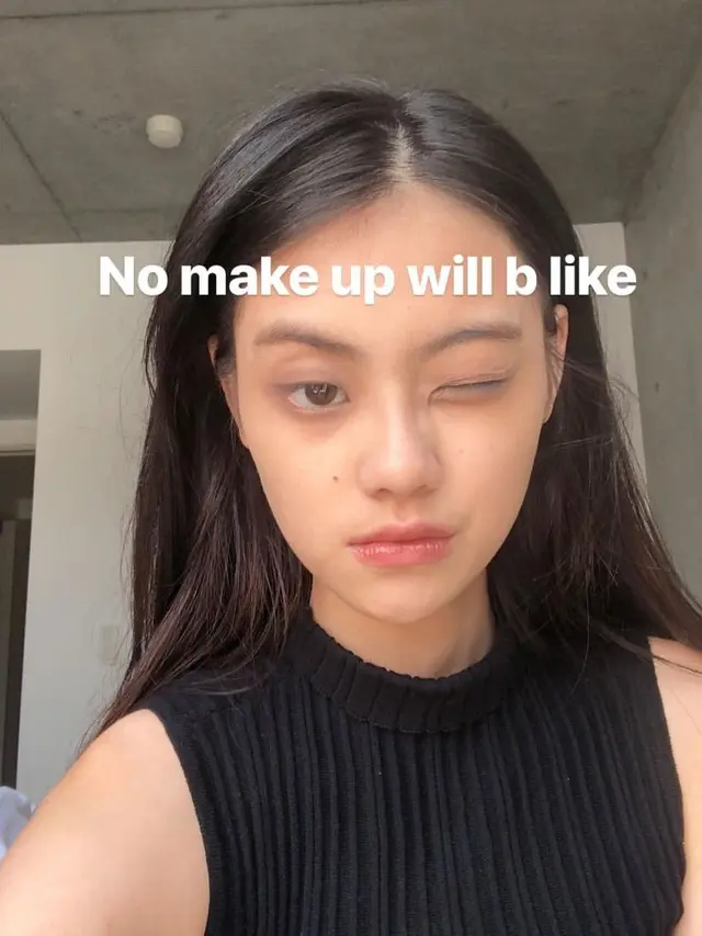 Sering Dipuji Mirip Jennie Blackpink, Ini 6 Potret Gege Elisa Tanpa Makeup