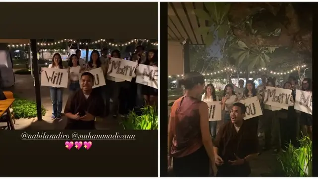 6 Momen Nabila Sudiro Anak Tora Sudiro Dilamar, Kabari Orang Tua Lewat Video Call