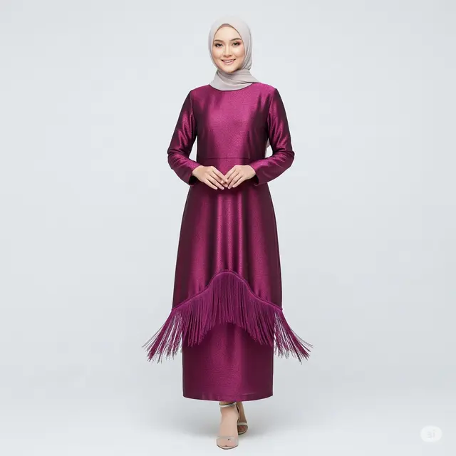 Model Baju Shimmer Terbaru 2025. Foto: Gemini