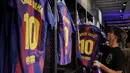 Lamine Yamal memulai kariernya di akademi La Masia sejak usia tujuh tahun. (Manaure QUINTERO/AFP)
