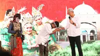 Bakal Capres PDIP Ganjar Pranowo Janji Beri Tiket Indonesia vs Argentina Gratis untuk Seniman di Banten