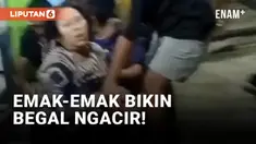 Heroik! Emak-emak Hentikan Pembegalan Motor di Pebayuran Bekasi