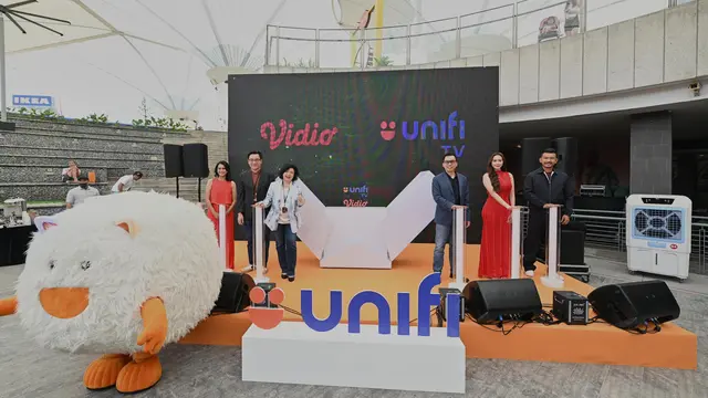 Kolaborasi Vidio dan Unifi TV Malaysia.
