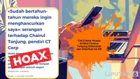 Cek Fakta: Hoaks Artikel Chairul Tanjung Ditembak hingga Dilarikan ke RS
