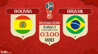 Kualifikasi Piala Dunia 2018 zona Amerika Selatan, Bolivia vs Brasil. (Bola.com/Dody Iryawan)