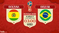 Susunan Pemain Bolivia Vs Brasil