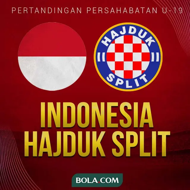 Timnas Indonesia - Timnas Indonesia U-19 Vs Hajduk Split U-19