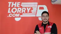 Country Manager TheLorry, Alzamendi Qatryany saat ditemui di kantor TheLorry, Fatmawati, Kamis (5/3/2020).