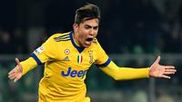 5. Paulo Dybala (Juventus) - Harga jualnya ditaksir mencapai 174,6 juta euro. (AFP/Alberto Pizzoli)