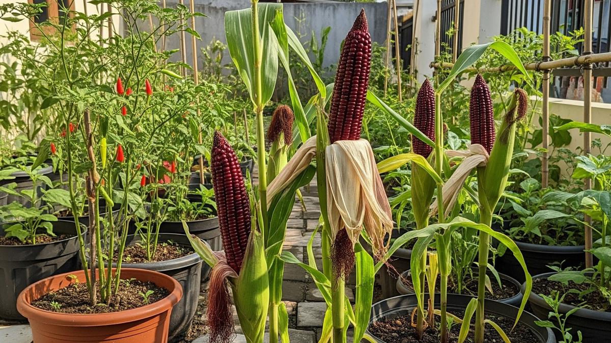 9 Cara Menanam Jagung Ketan Ungu di Pot, Panduan untuk Lahan Terbatas