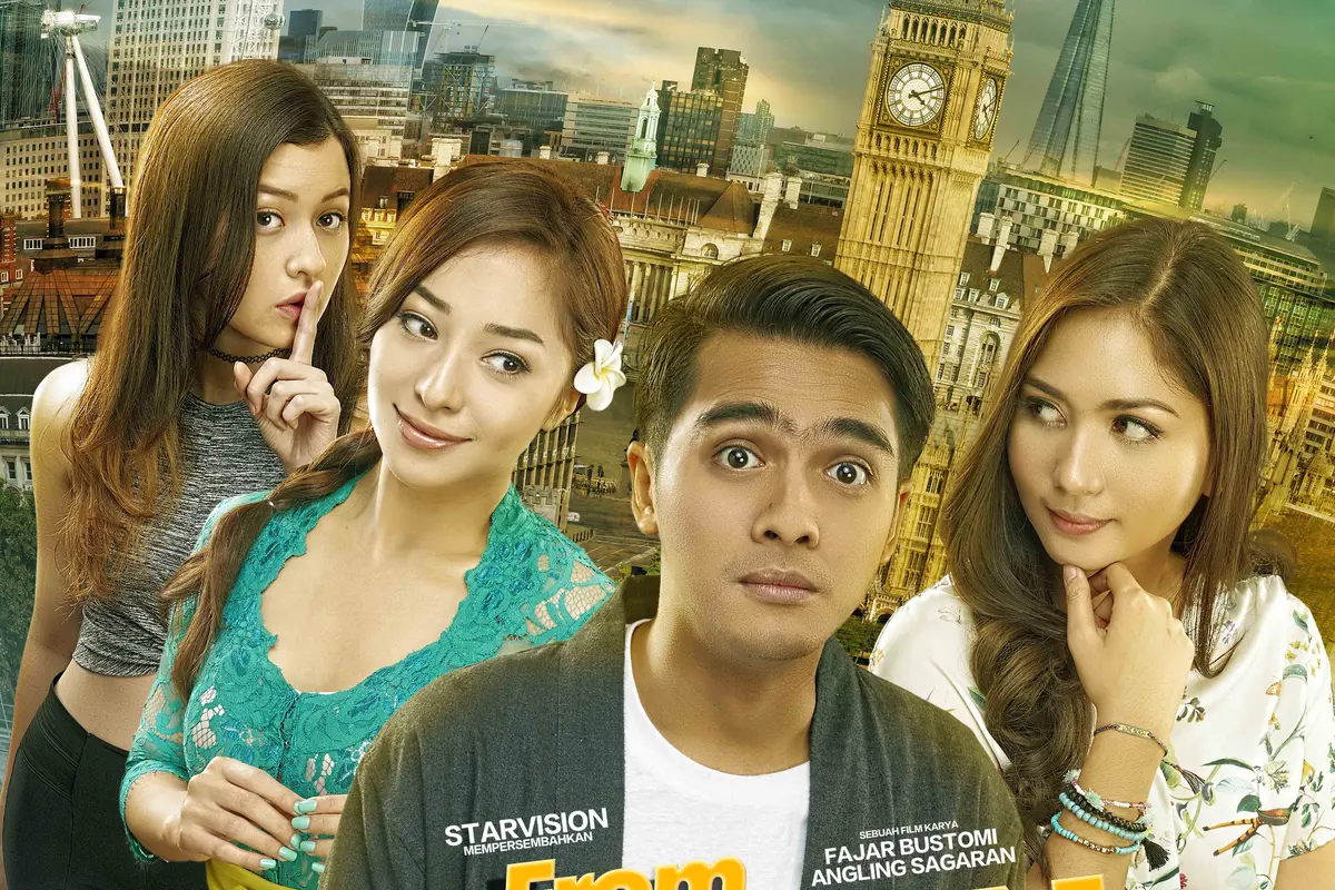Poster From London to Bali