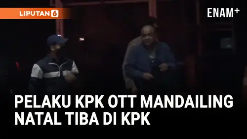 VIDEO: Korupsi Proyek Jalan? Ini Wajah-Wajah yang Terjaring OTT KPK di Mandailing Natal