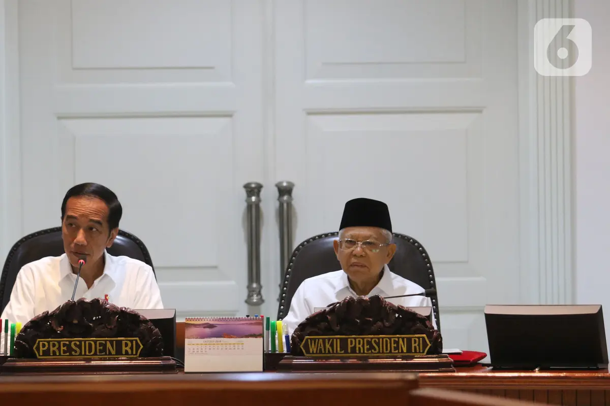 Jokowi Pimpin Rapat Terbatas