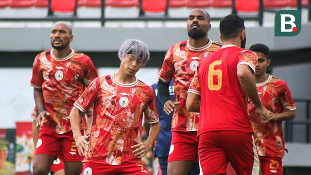 Foto: Melihat Skuad PSS Sleman Latihan Jelang Hadapi Bali United di Pembukaan BRI Liga 1 2023 / 2024