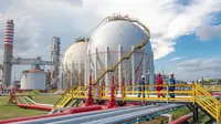 PT Kilang Pertamina Internasional (KPI) Unit Balikpapan telah siap menyambungkan kilang eksisting dengan kilang baru. (Foto: Pertamina)