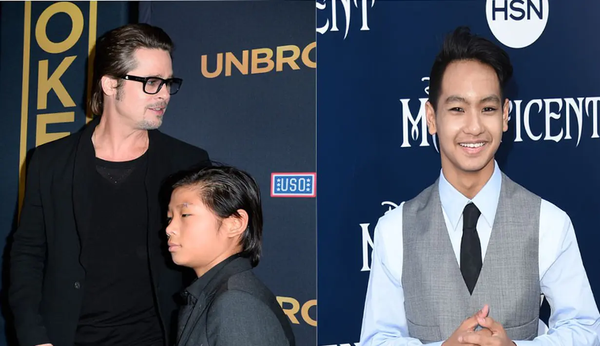 Masalah perceraian Angelina Jolie dan Brad Pitt memang belum usai. Keduanya tengah merebutkan hak asuh keenam anaknya, kecuali Maddox dan Pax lantaran bukan anak kandung mereka. (AFP/Bintang.com)