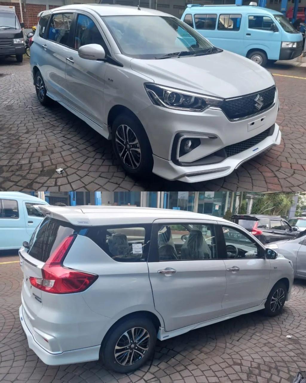 Wujud depan-belakang Ertiga Hybrid (Istagram/@suzuki_jakarta_barat)