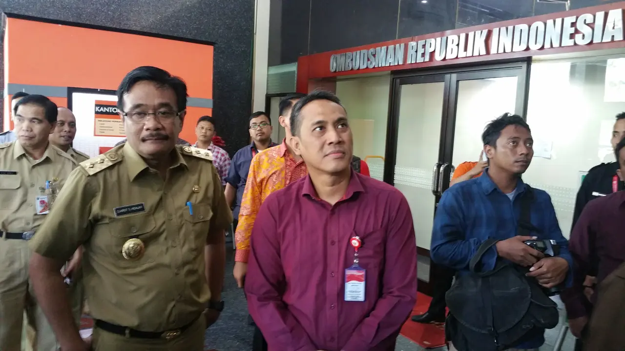  Wakil Gubernur DKI Jakarta Djarot Saiful Hidayat mendatangi Kantor Ombudsman