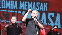 Ketua DPD PDI Perjuangan Jawa Timur Kusnadi. (Dian Kurniawan/Liputan6.com).