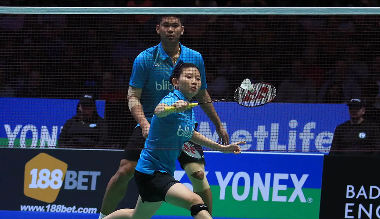 Praveen Jordan/Debby Susanto kini menjadi satu-satunya wakil Indonesia yang berhasil mencapai final All England pada tahun ini. (PBSI/Nafielah)