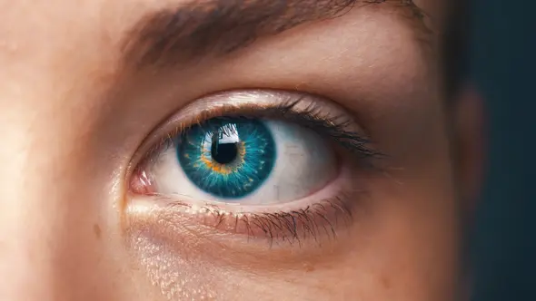 Ilustrasi lensa kontak. (unsplash.com/amandadalbjorn)