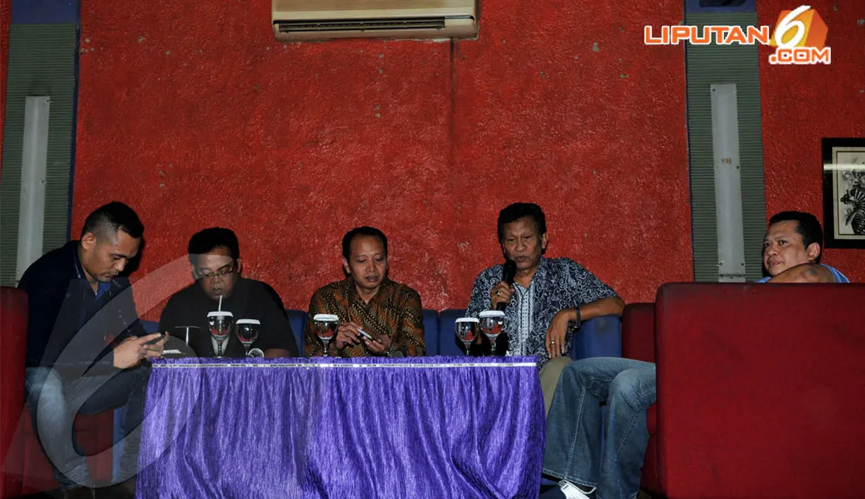 Bambang Soesatyo di acara "Konstruksi Koalisi dan Blok Pilpres 2014: Membaca Arah Golkar", (Liputan6.com/Johan Tallo).