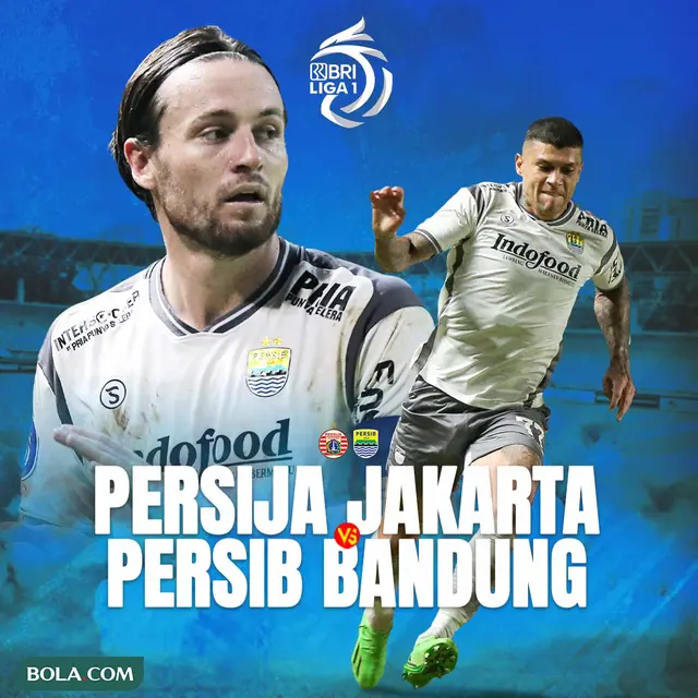 BRI Liga 1 - Pemain Persib - Persija Jakarta Vs Persib Bandung