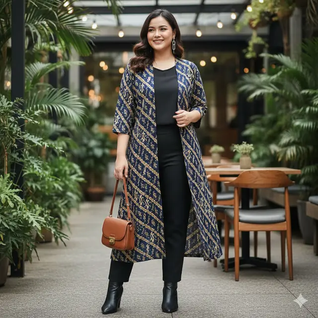 7 Model Atasan Batik untuk Orang Gemuk agar Terlihat Langsing, Nyaman dan Stylish