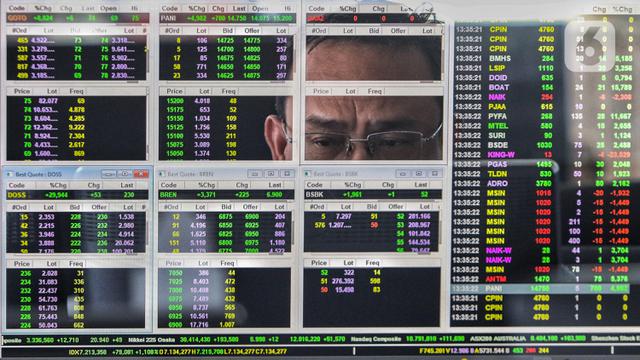 Hari Ini, Indeks Harga Saham Gabungan Ditutup Menguat 0,86 Persen