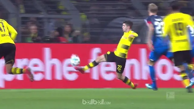 VIDEO: Pulisic dan Para Pencetak Gol Terbaik Pekan Ke-17 Bundesliga