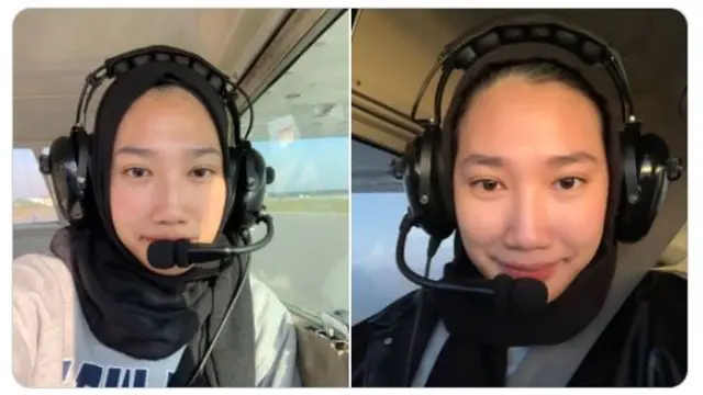 Cerita Wanita Berhijab yang Jadi Calon Pilot di Amerika Serikat