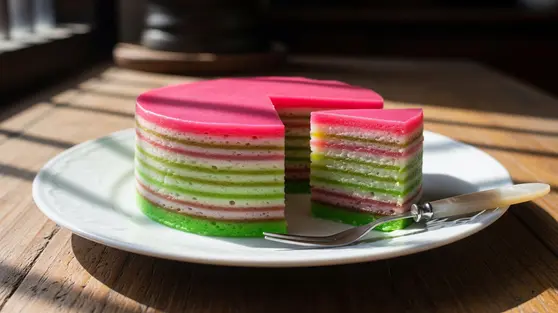 Resep Kue Lapis Tanpa Tepung Tapioka, Tetap Kenyal dan Lembut