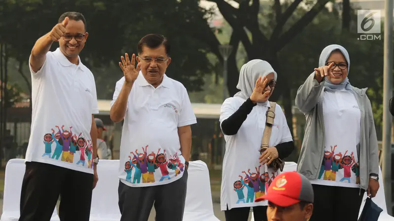 Wakil Presiden Jusuf Kalla Lepas Parade Asian Games 2018