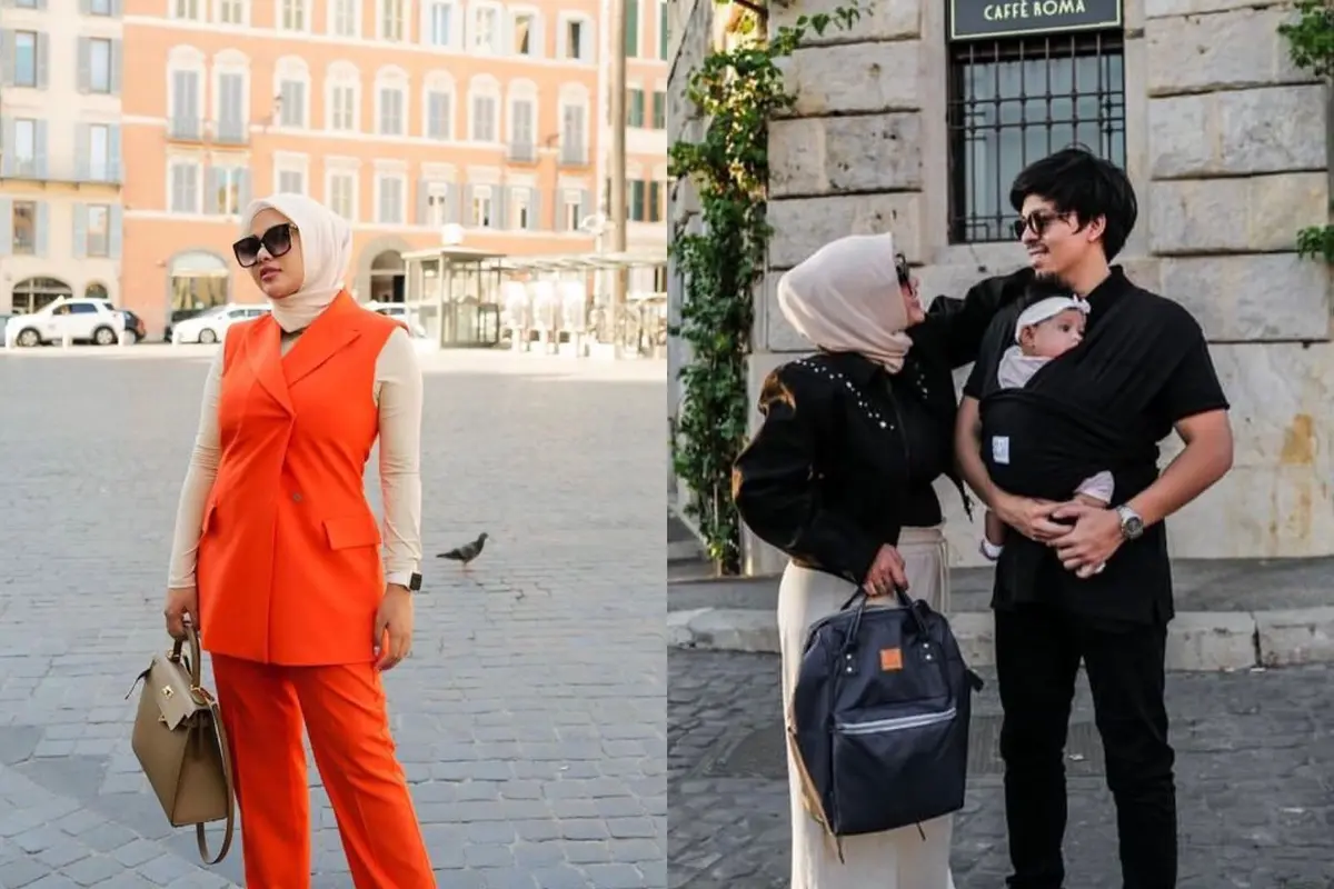 7 Gaya Aurel Hermansyah Jadi Cewek Kue hingga Cewek Mamba saat Liburan di Italia