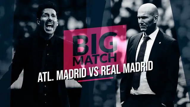 VIDEO: Pembuktian Zinedine Zidane saat Atletico Madrid Vs Real Madrid