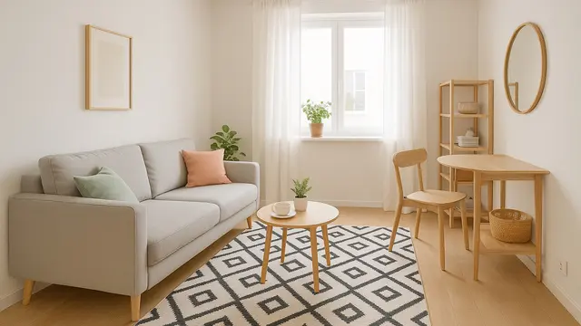 Inspirasi Dekorasi Rumah Tipe 21 agar Terlihat Luas (Image by ChatGPT)