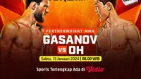 Nonton Streaming ONE Championship: ONE Fight Night 18 di Vidio Akhir Pekan Ini. (Sumber: dok. vidio.com)