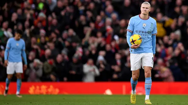 Striker Manchester City, Erling Haaland