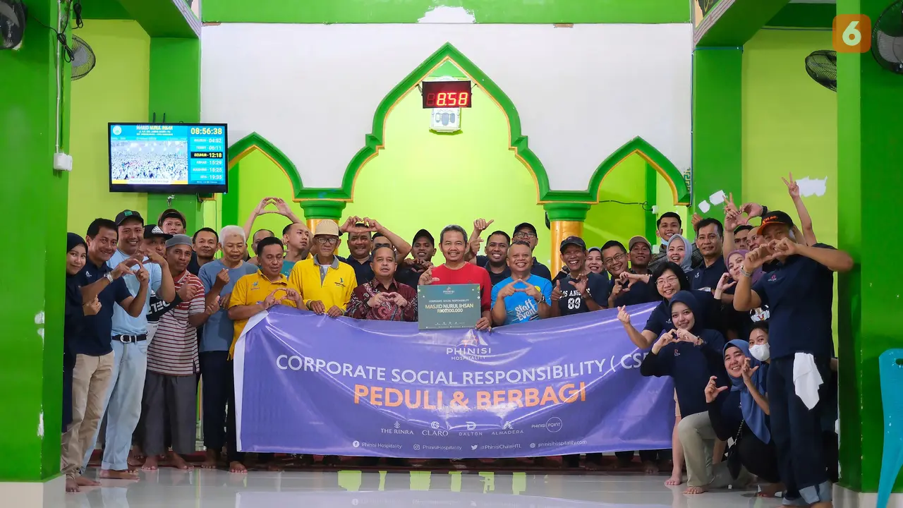 PHI gelar kegiatan Bersih-Bersih Masjid (Liputan6.com/Fauzan)