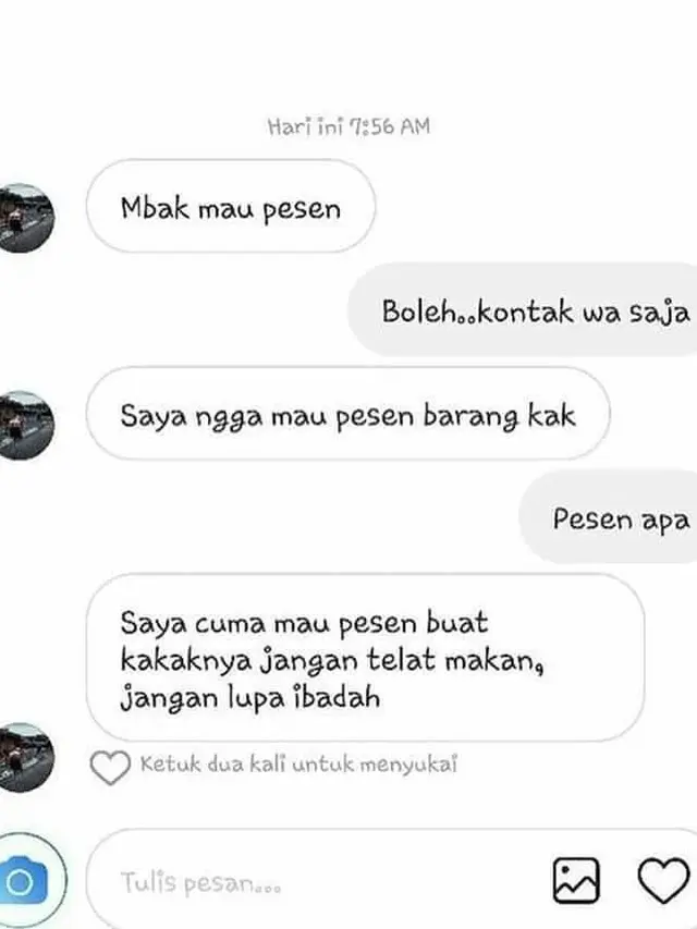 6 Chat Pembeli Ajak Kenalan Penjual Online Shop Ini Bikin Tepuk Jidat